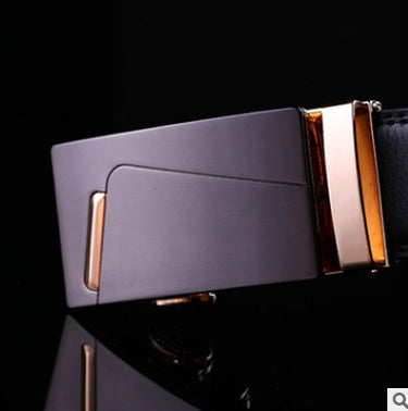 Leather Belt Classic Buckle