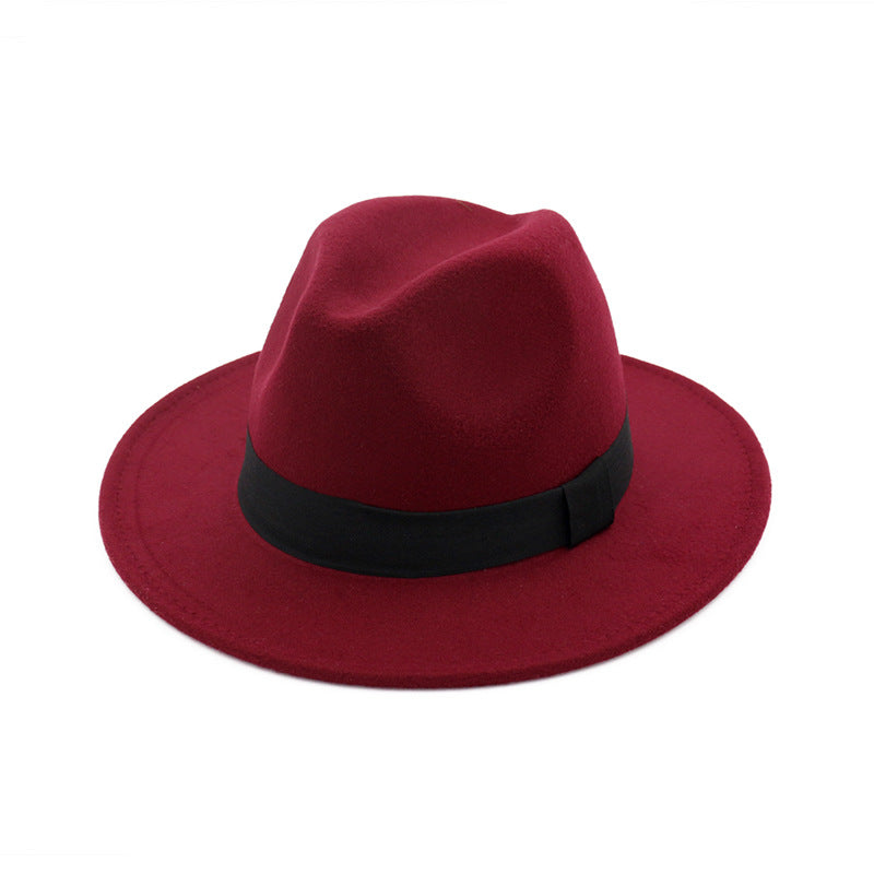 Wool Hat Brim Jazz
