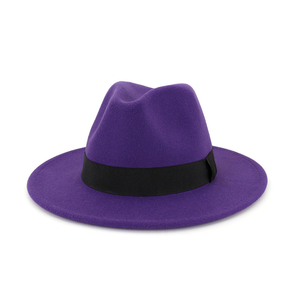 Wool Hat Brim Jazz