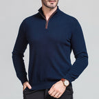 Casual middle-aged and elderly sweaters