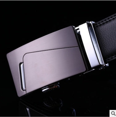 Leather Belt Classic Buckle