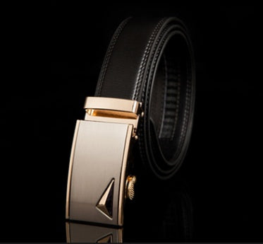 Leather Belt Classic Buckle