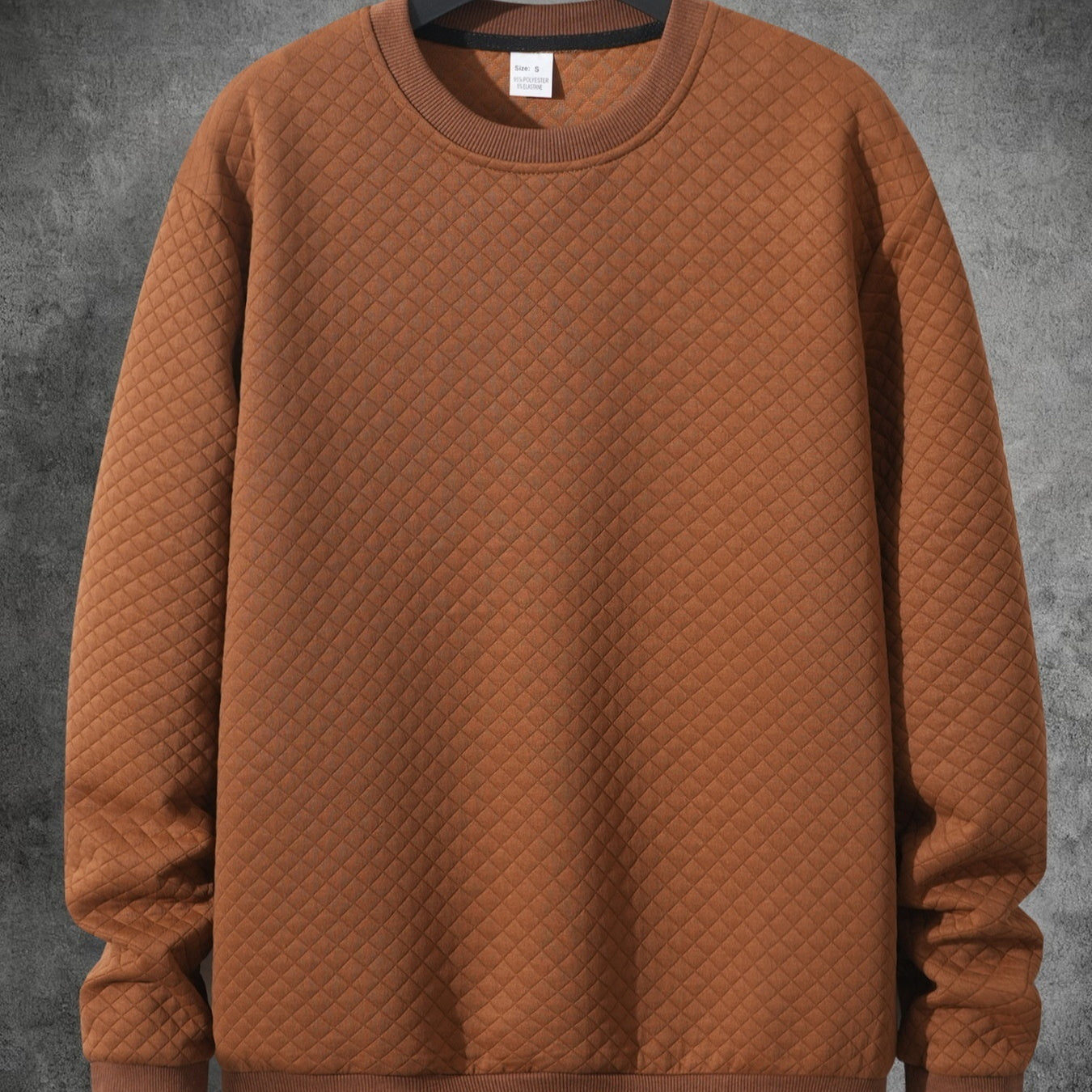 Crew-neck Base-layer Top Men's Casual Hoodie