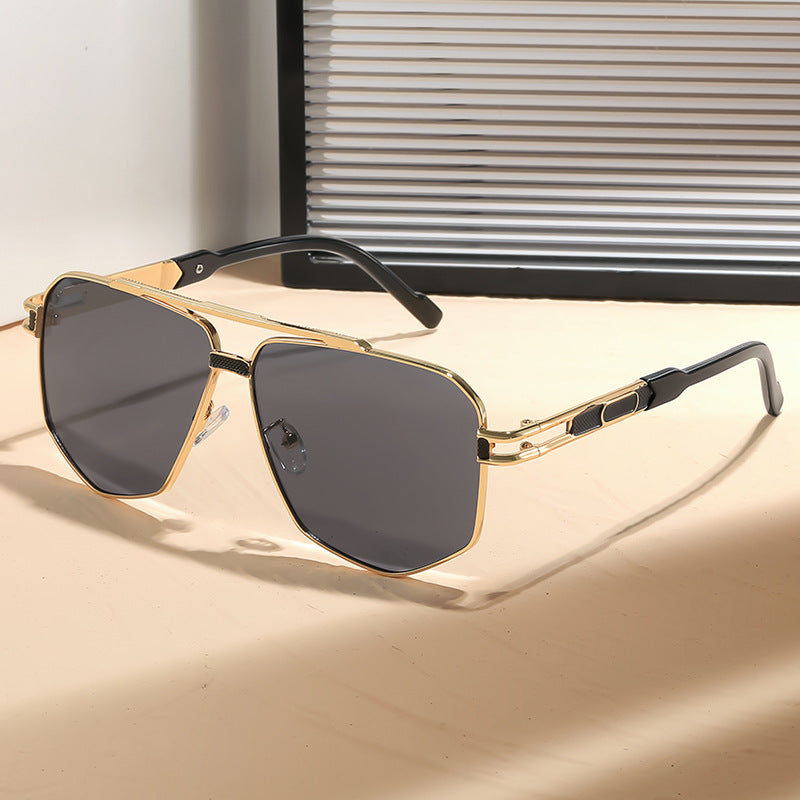 Metal Sunglasses Gold Premium