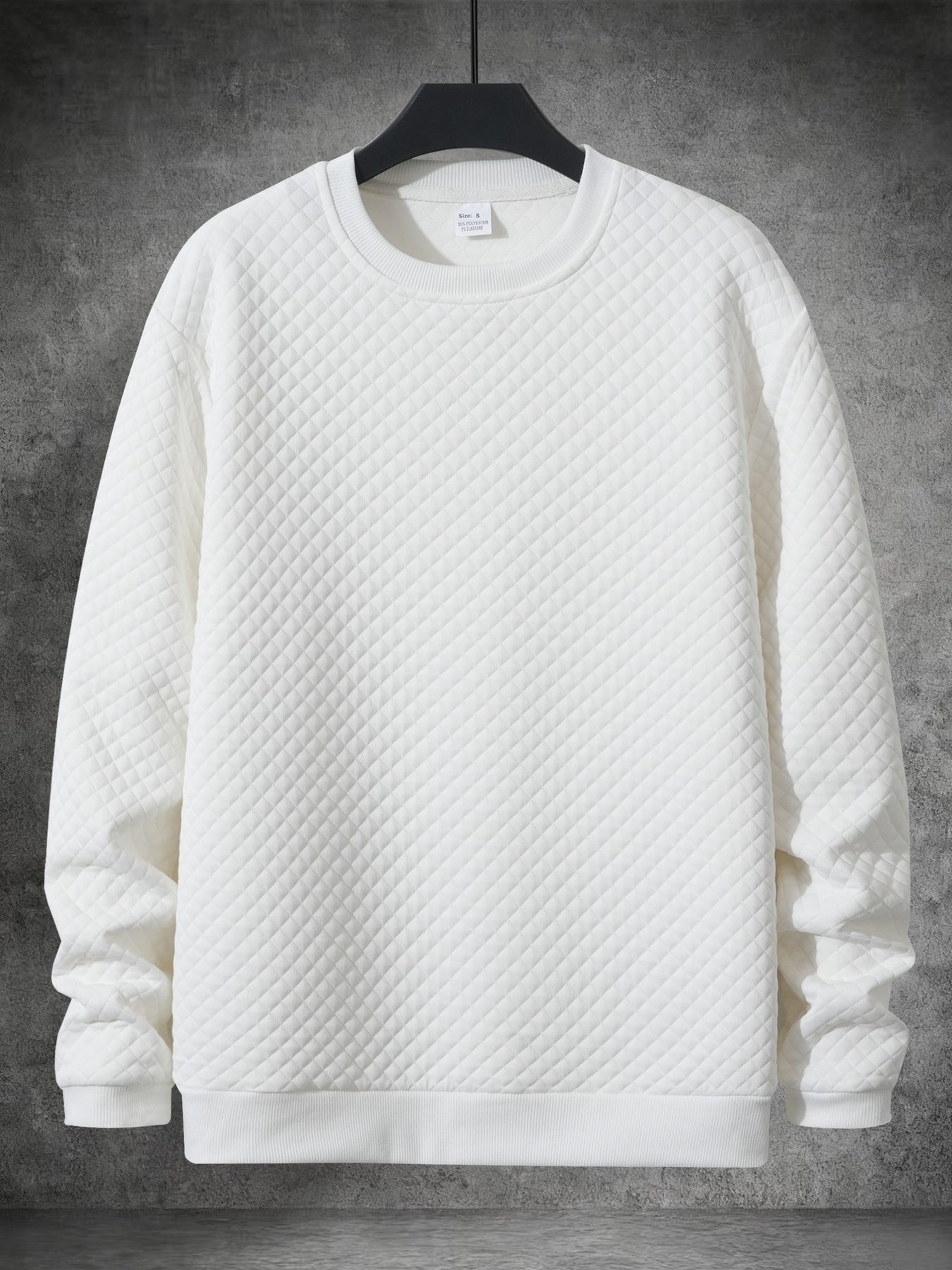 Crew-neck Base-layer Top Men's Casual Hoodie