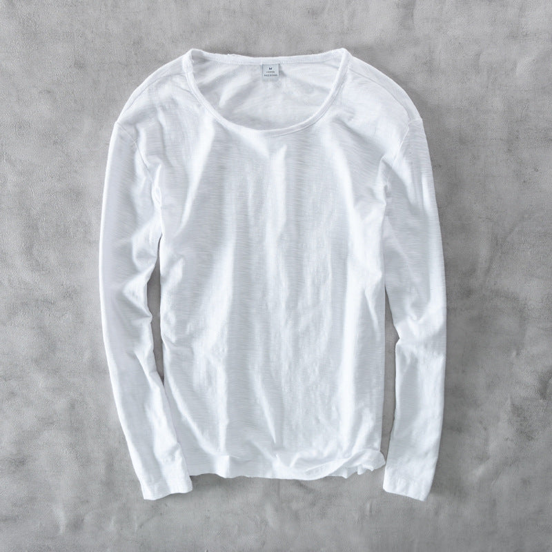 Men's Fashionable Casual All-Match Crewneck Long-Sleeve