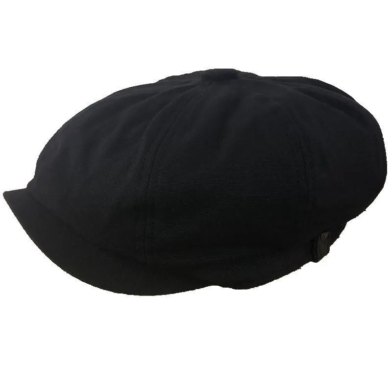 Cotton Beret Flat Top