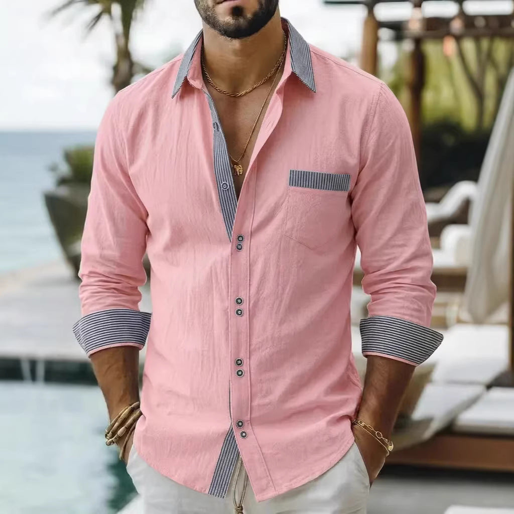 Cotton Shirt Double Buckle