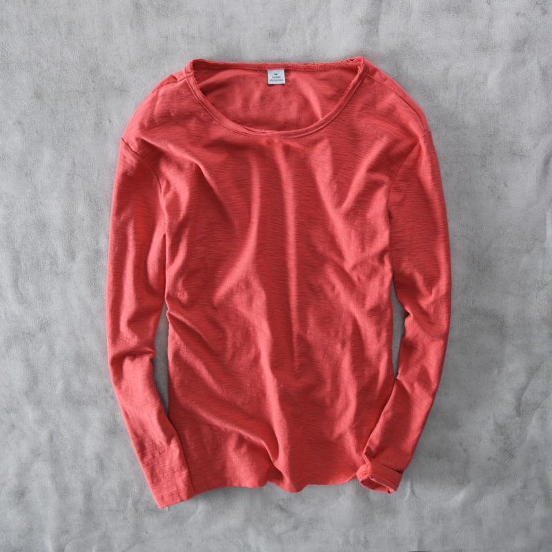 Men's Fashionable Casual All-Match Crewneck Long-Sleeve