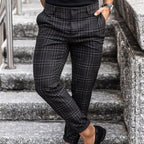Blend Pants Plaid Casual