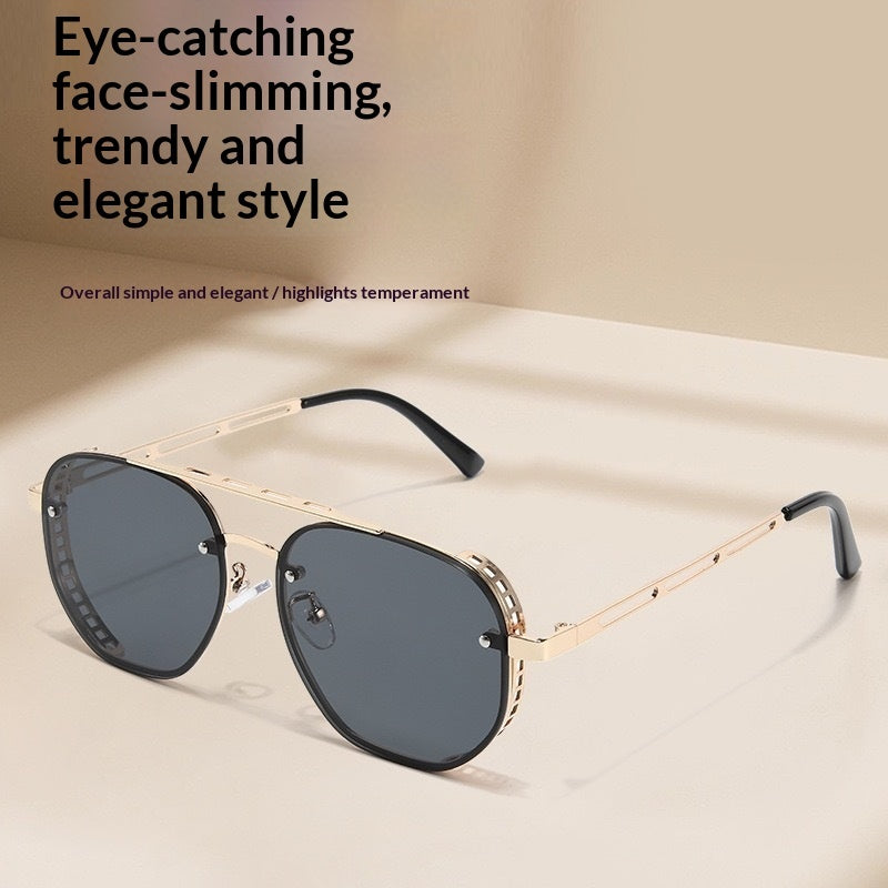 Metal Sunglasses Double Bridge